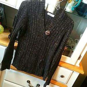 Cato Fashions hooded sweater gray Large